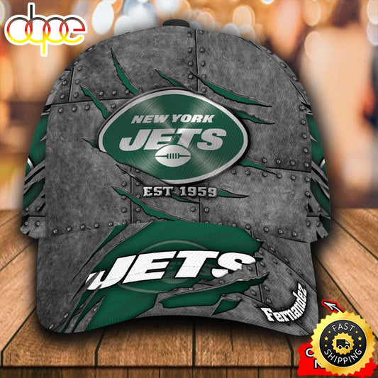 Personalized New York Jets All Over Print 3D Classic Cap