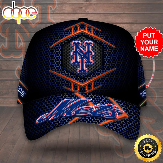 Personalized New York Mets Baseball Team All Over Print 3D Baseball Cap