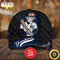 Personalized New York Yankees All Over Print 3D Trellis Baseball Cap