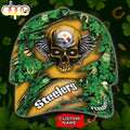 Personalized Pittsburgh Steelers St Patrick's Day All Over Print 3D Classic Cap