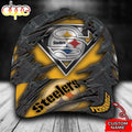 Personalized Pittsburgh Steelers Superman Logo All Over Print 3D Baseball Cap