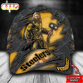 Personalized Pittsburgh Steelers Thor Marvel All Over Print 3D Baseball Cap