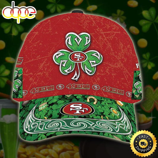 Personalized San Francisco 49ers St Patrick's Day All Over Print 3D Classic Cap-TPH