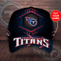 Personalized Tennessee Titans Beehive Hexagon Pattern All Over Print 3D Baseball Cap