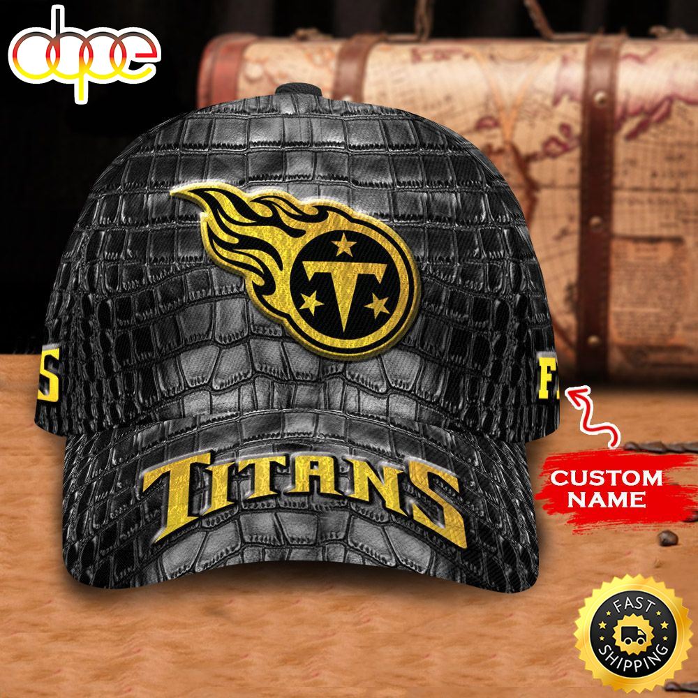 Personalized Tennessee Titans Crocodile Skin Pattern All Over Print 3D Classic Cap