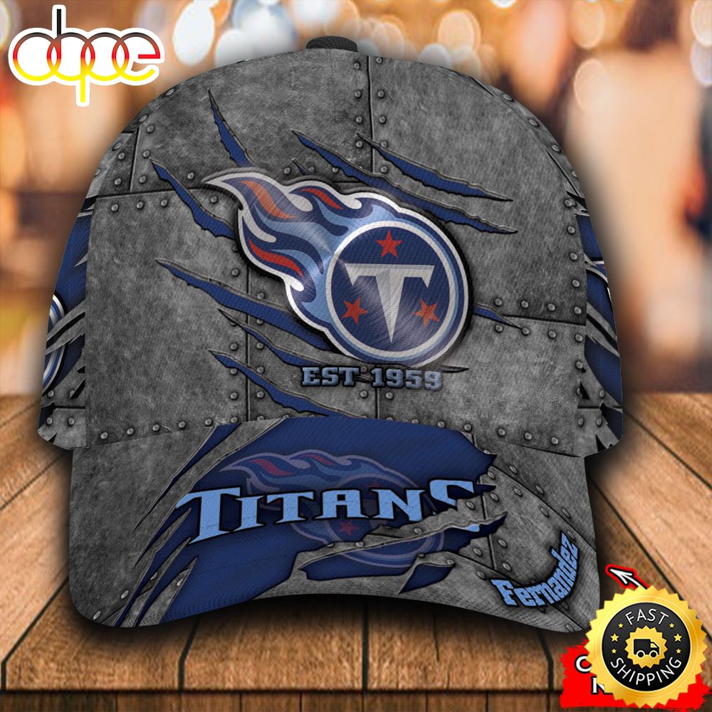 Personalized Tennessee Titans Est 1959 All Over Print 3D Baseball Cap