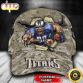 Personalized Tennessee Titans Mascot Camo All Over Print 3D Baseball Cap