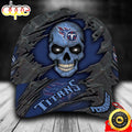 Personalized Tennessee Titans Skull All Over Print 3D Classic Cap