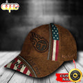 Personalized Tennessee Titans USA Flag Zip All Over Print 3D Baseball Cap