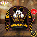 Personalized Washington Redskins Mickey Mouse Haters Gonna Hate All Over Print 3D Classic Baseball CapHat
