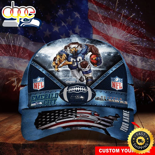 Seattle Seahawks Nfl Personalized Trending Cap Super Bowl