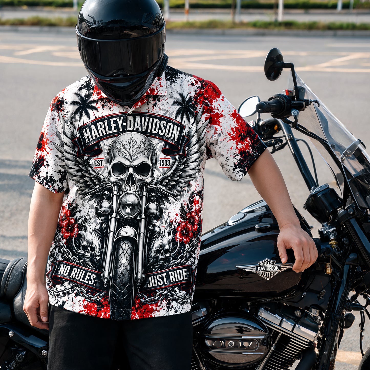 PREMIUM HLDV HAWAIIAN SHIRT LDQ1