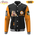 Star Wars BB 8 Custom Name Baseball Jacket