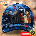 Tennessee Titans  Nfl Personalized Trending Cap Mixed Horror Movie Characters