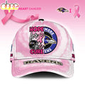 Custom Name Baltimore Ravens NFL Breast Cancer Awareness Baseball Cap