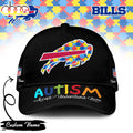 Custom Name Buffalo Bills NFL Autism Classic Baseball Cap