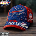 Custom Name Buffalo Bills NFL Flower Classic Cap