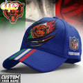 Custom Name Chicago Bears NFL Italy Classic Cap