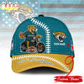 Custom Name Jacksonville Jaguars NFL Harley Davidson Classic Baseball Cap