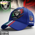 Custom Name Las Vegas Raiders NFL Italy Classic Cap