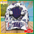 Custom Name New York Giants NFL Hawaiian Pattern Classic Baseball Cap