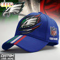 Custom Name Philadelphia Eagles NFL Italy Classic Cap