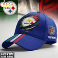 Custom Name Pittsburgh Steelers NFL Italy Classic Cap