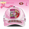 Custom Name San Francisco 49ers NFL Breast Cancer Awareness Baseball Cap