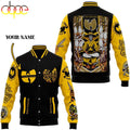 Custom Name Wu-Tang Clan Music Hip Hop Baseball Jacket