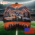 NCAA Auburn Tigers Mascot Logo Custom Name Baseball Cap  For Fans