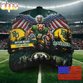 NCAA Baylor Bears Mascot Logo Custom Name Baseball Cap  For Fans