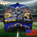 NCAA Pittsburgh Panthers Mascot Logo Custom Name Baseball Cap  For Fans