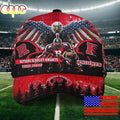 NCAA Rutgers Scarlet Knights Mascot Logo Custom Name Baseball Cap  For Fans