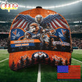 NCAA Virginia Cavaliers Mascot Logo Custom Name Baseball Cap  For Fans