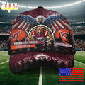 NCAA Virginia Tech Hokies Mascot Logo Custom Name Baseball Cap  For Fans