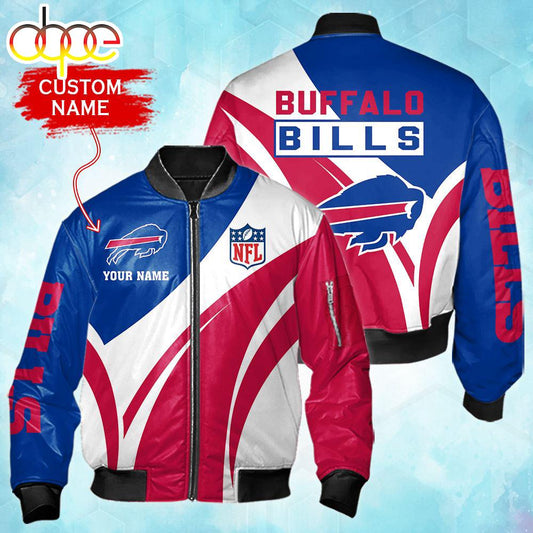 Nfl Buffalo Bills Personalized Bomber Jacket
