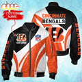 Nfl Cincinnati Bengals Personalized Bomber Jacket
