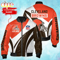 Nfl Cleveland Browns Personalized Bomber Jacket