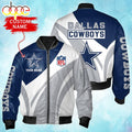 Nfl Dallas Cowboys Personalized Bomber Jacket