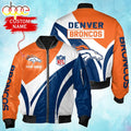 Nfl Denver Broncos Personalized Bomber Jacket