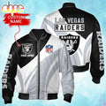 Nfl Las Vegas Raiders Personalized Bomber Jacket
