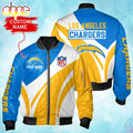 Nfl Los Angeles Chargers Personalized Bomber Jacket