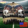 NFL New Orleans Saints Mascot Logo Custom Name Baseball Cap  For Fans