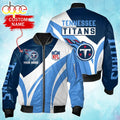 Nfl Tennessee Titans Personalized Bomber Jacket