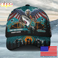 NHL San Jose Sharks Mascot Logo Custom Name Baseball Cap