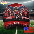 NHL Utah Utes Mascot Logo Custom Name Baseball Cap