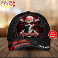 Custom Name 3D Cap Hat Personalized ACDC Classic Cap Hat 3D For Women And Men