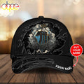 Custom Name 3D Cap Hat Personalized Ghost Band Classic Cap Gift Christmas For Fans