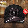 Custom Name 3D Cap Hat Personalized Inter Miami CF Classic Cap Gift Christmas For Fans