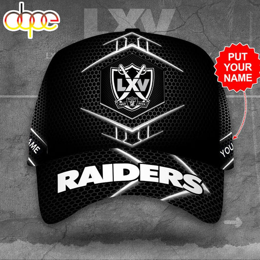 Custom Name 3D Cap Hat Personalized Las Vegas Raiders Classic Cap Gift Christmas For Fans